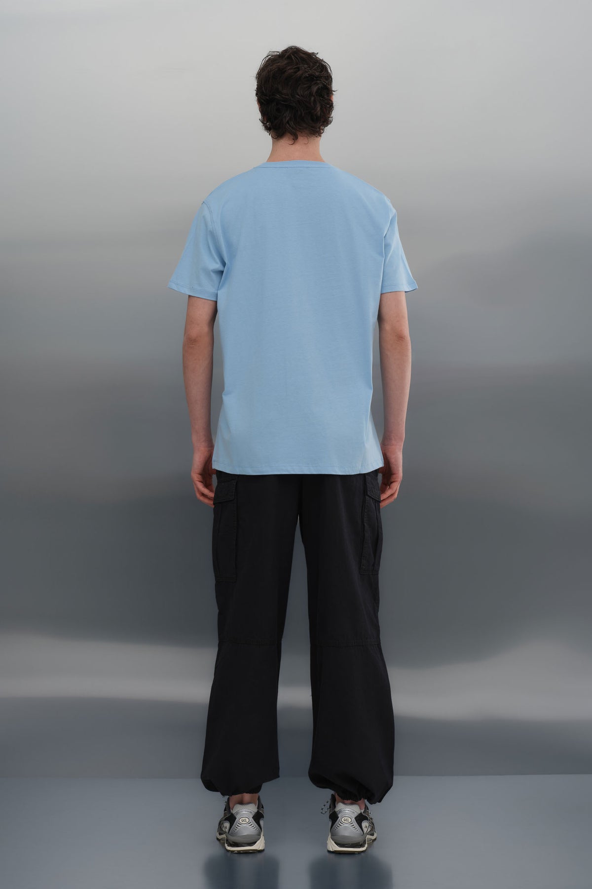 Oversize T-Shirt - Açık Mavi