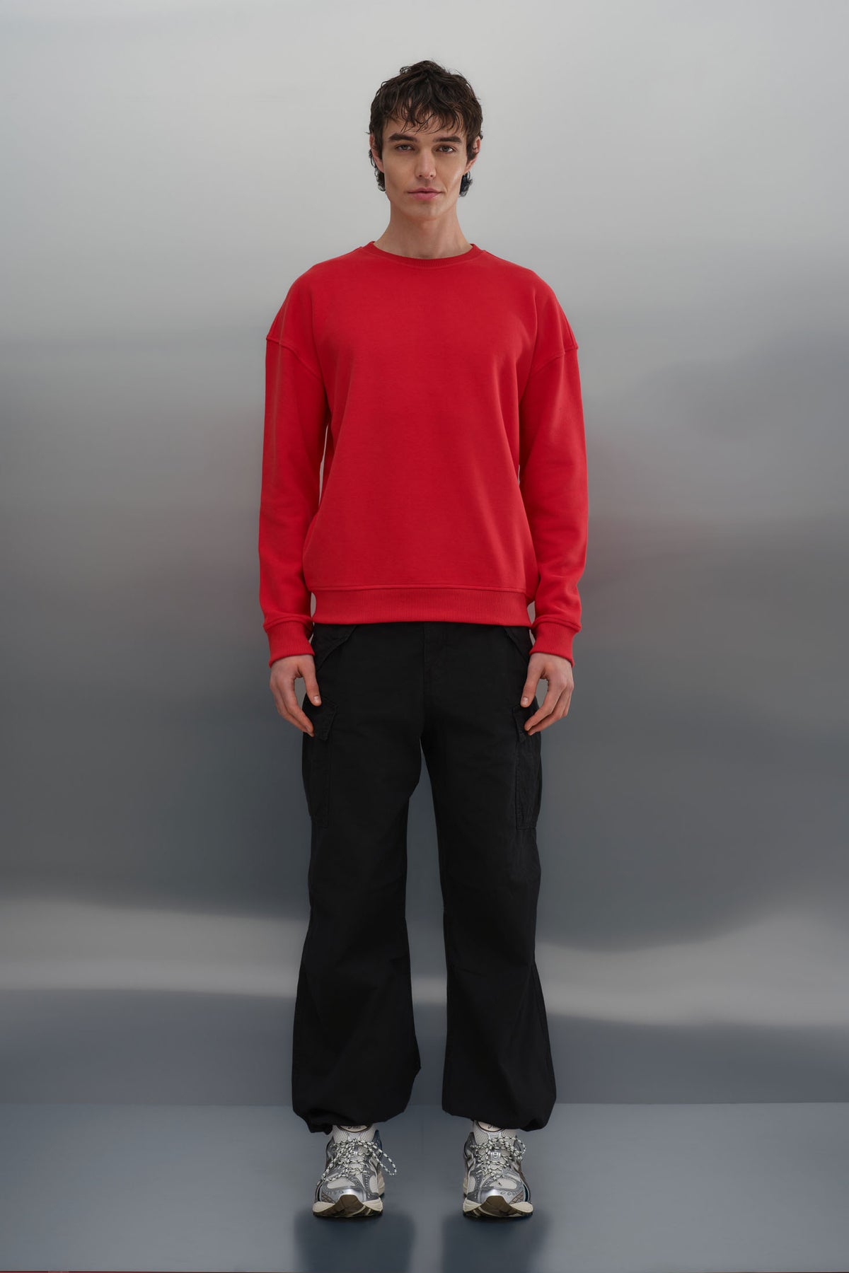 Selanik Sweatshirt - Kırmızı