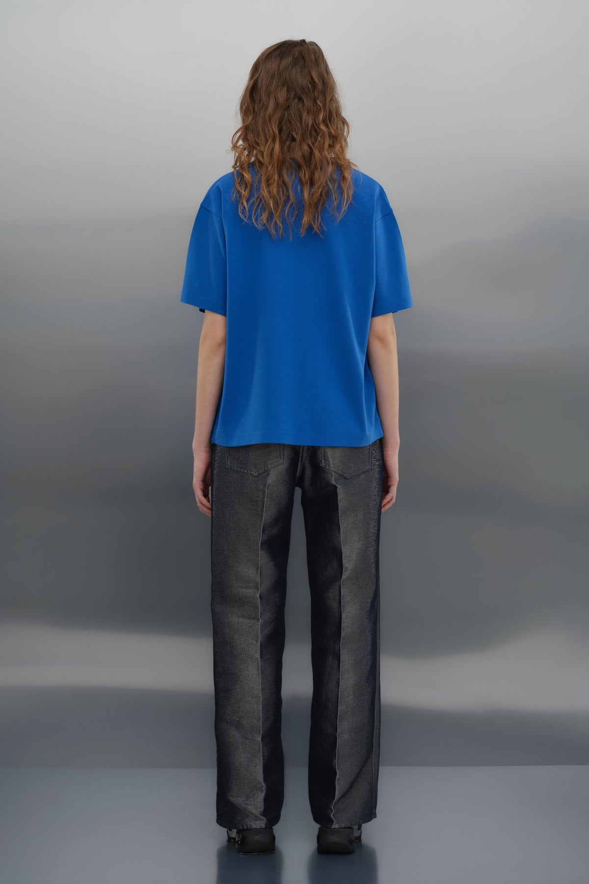 Oversize T-Shirt - Saks Mavi