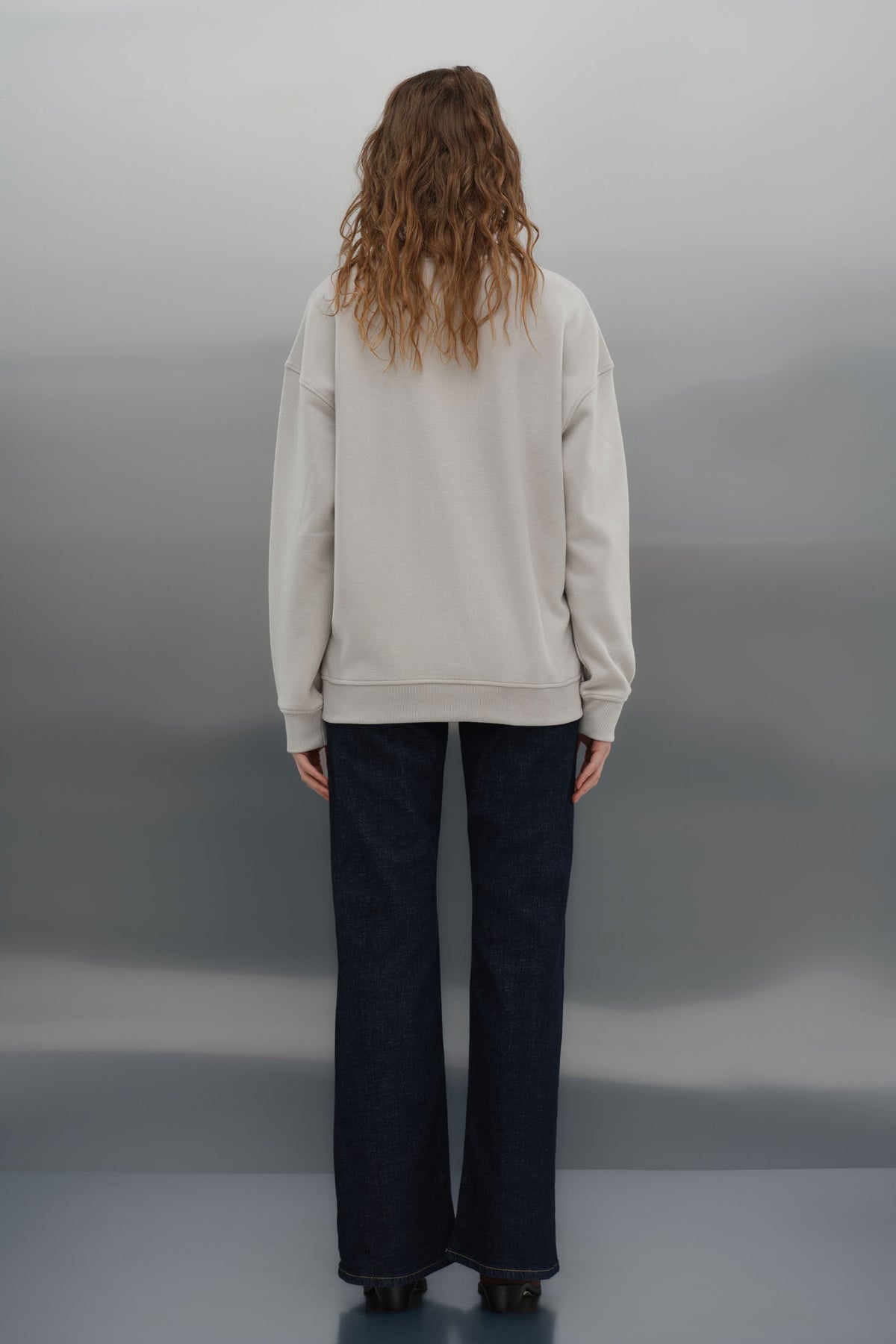Selanik Sweatshirt - Açık Gri