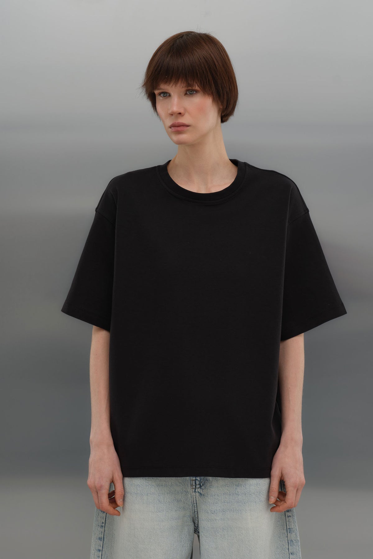 Oversize T-Shirt - Siyah