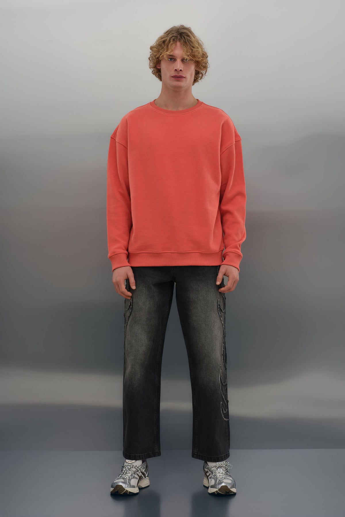 Selanik Sweatshirt - Kiremit